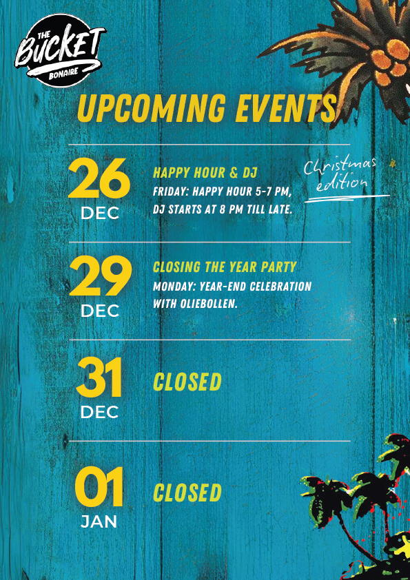 events bucket bonaire may 2025 2