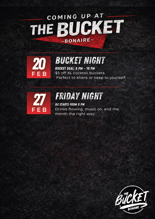 events bucket bonaire may 2025 2