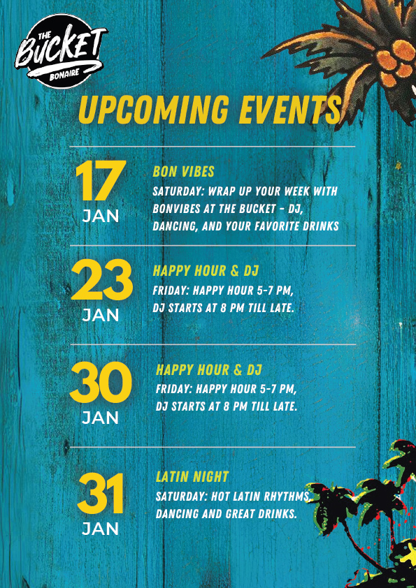 events bucket bonaire may 2025 2