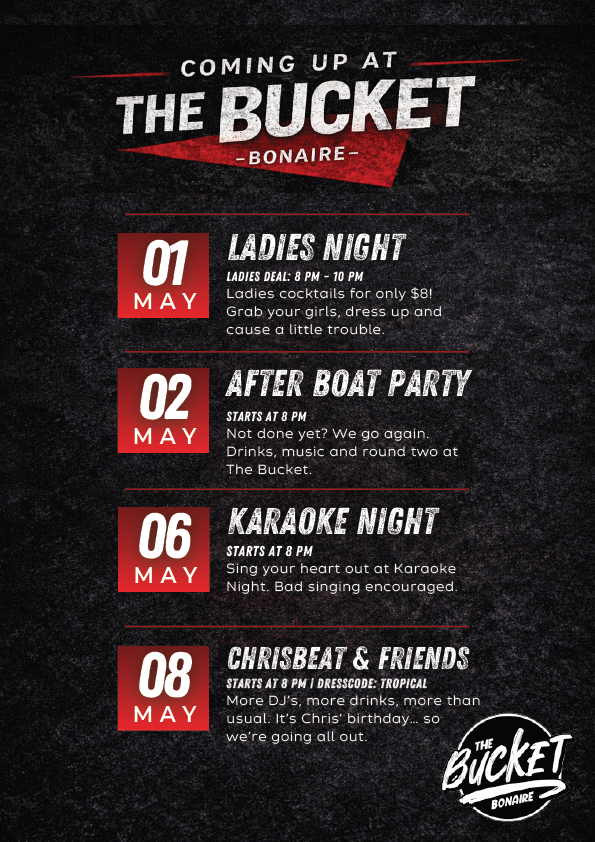 events bucket bonaire may 2025 1