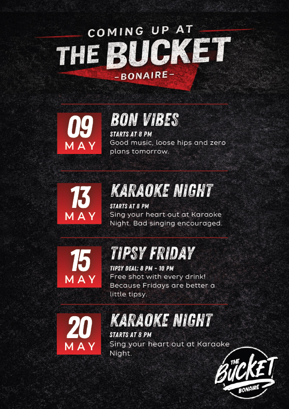 events bucket bonaire may 2025 2