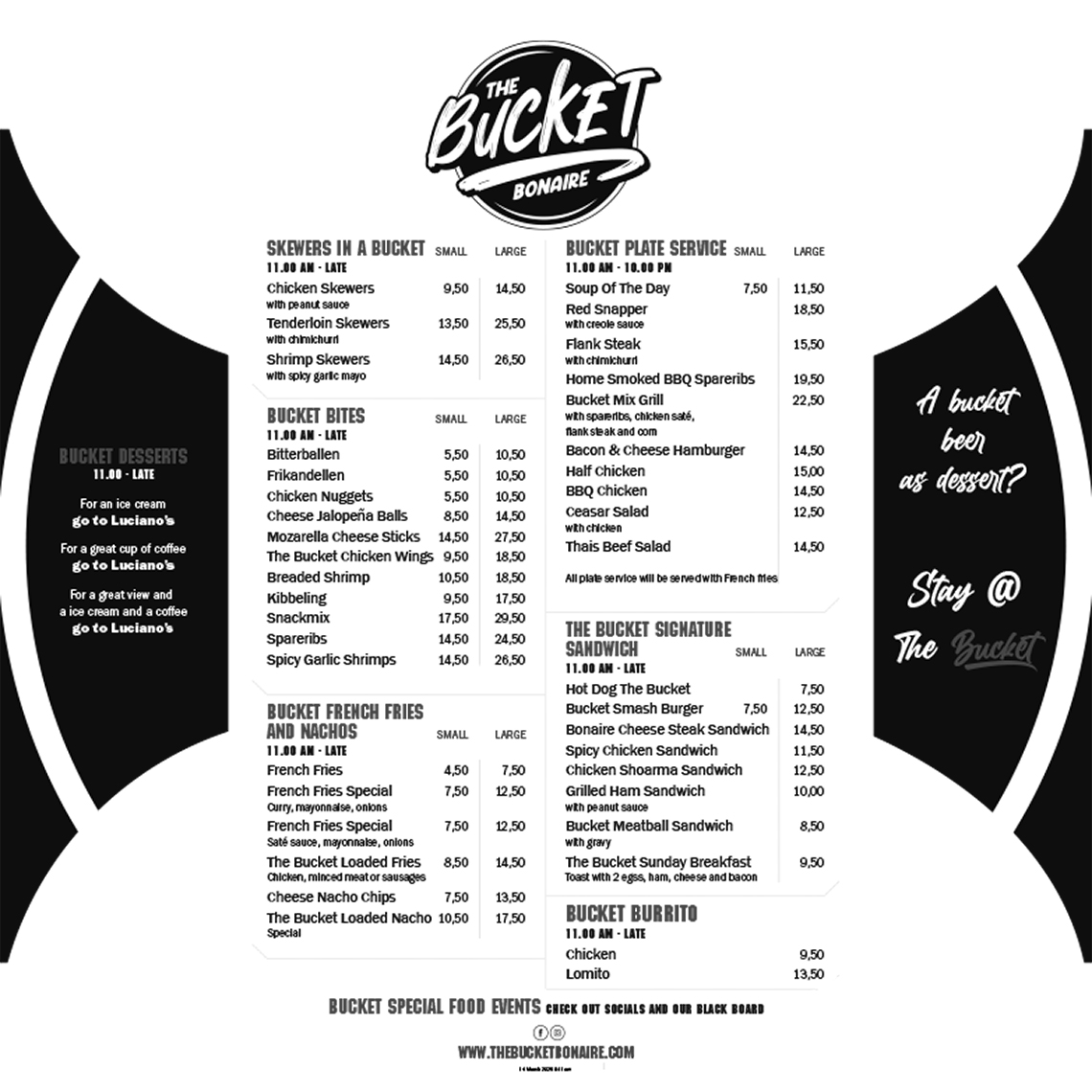 the bucket-bonaire-kralendijk-restaurant-menu